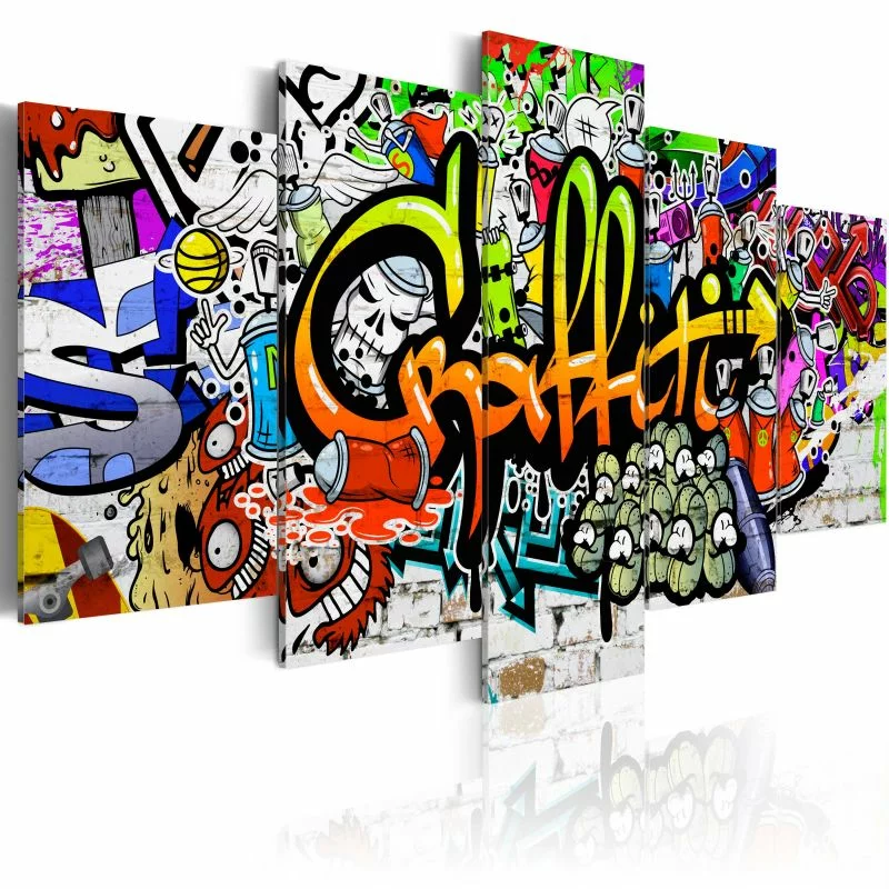 Obraz - Artystyczne graffiti - obrazek 1