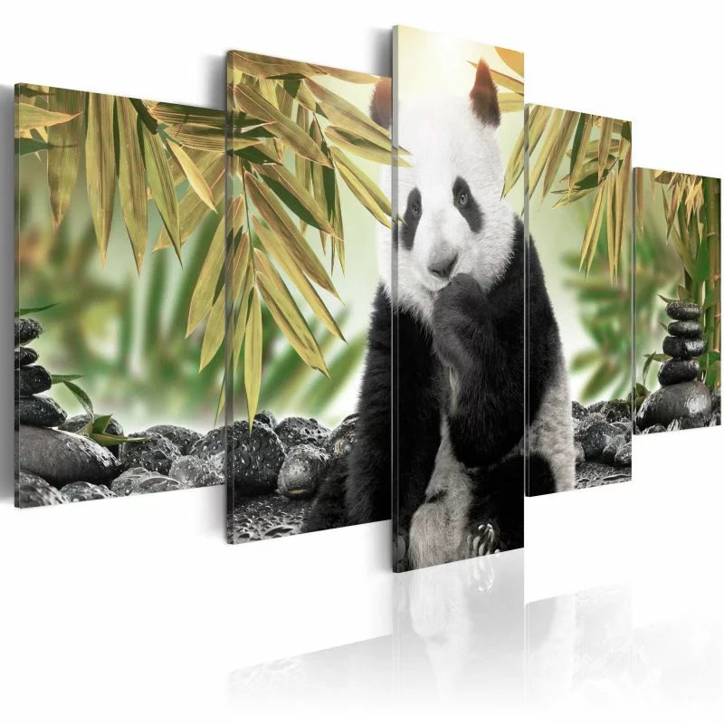 Obraz - Uroczy miś panda - obrazek 1