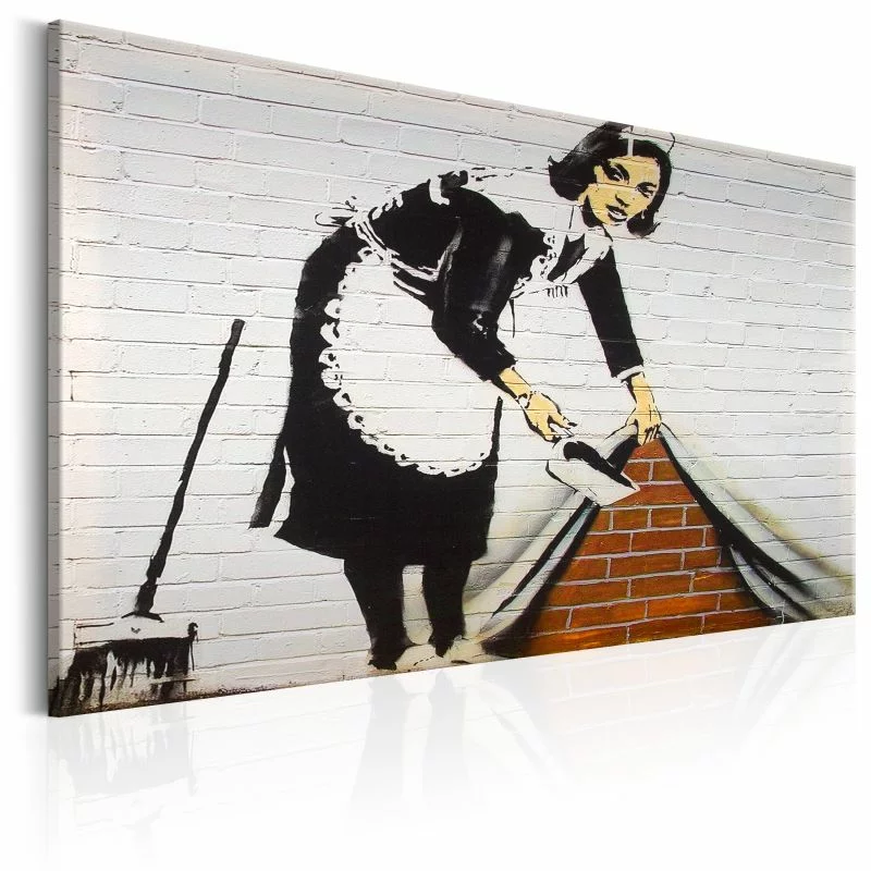 Obraz - Maid in London by Banksy