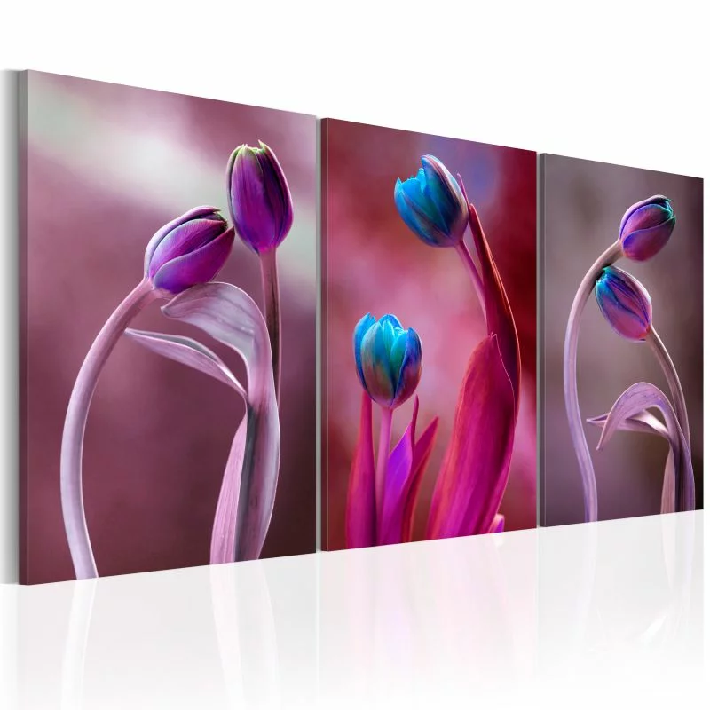 Obraz - Zakochane tulipany - obrazek 1