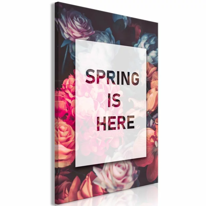 Obraz - Spring Is Here (1-częściowy) pionowy - obrazek 1