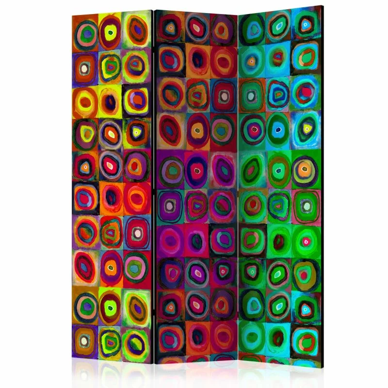 Parawan - Kolorowy abstrakcjonizm - obrazek 1