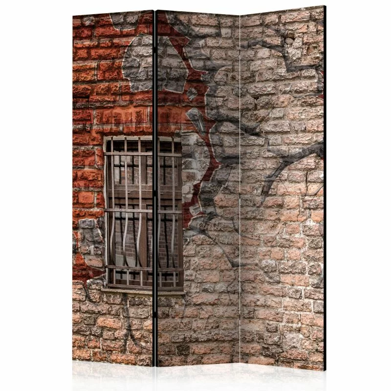 Parawan 3-częściowy - Break the Wall - obrazek 1