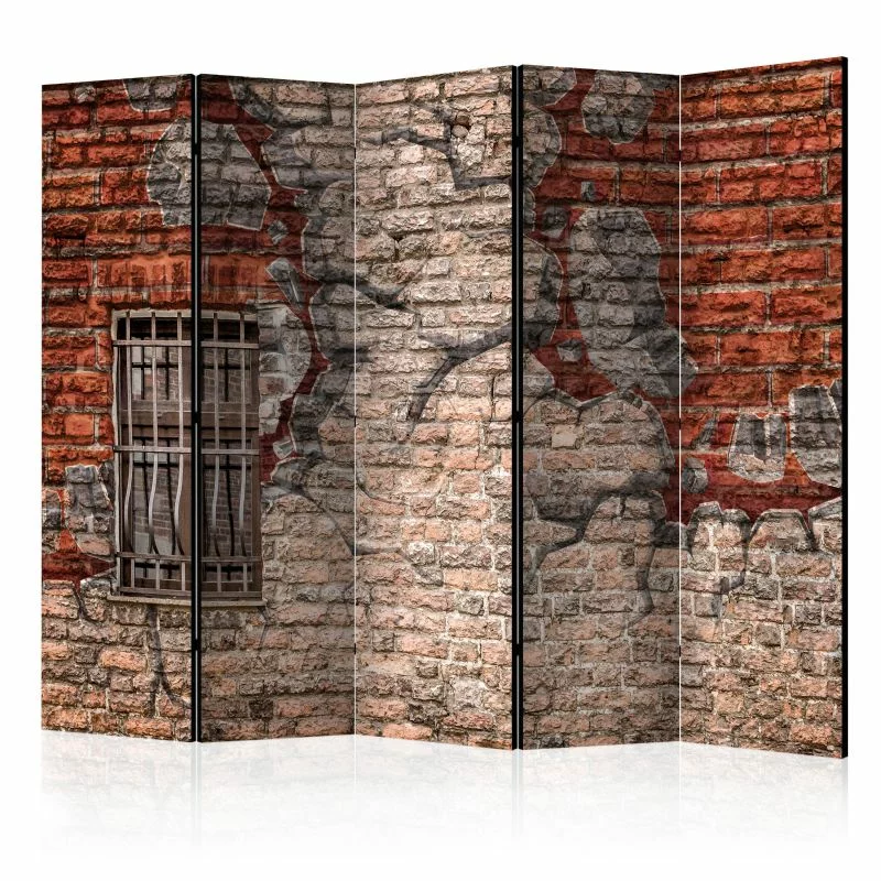Parawan 5-częściowy - Break the Wall II - obrazek 1