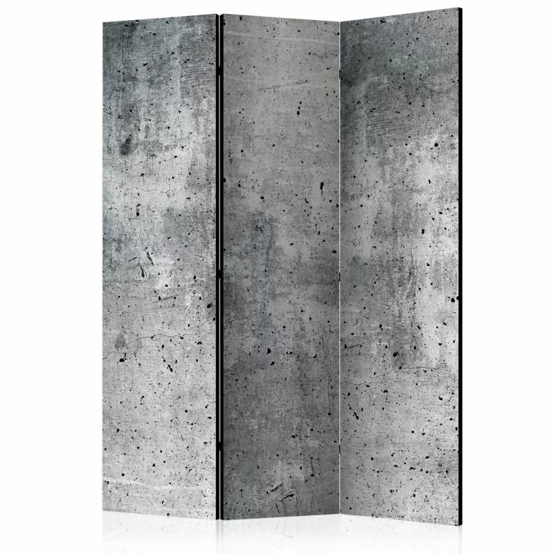 Parawan 3-częściowy - Świeży beton - obrazek 1