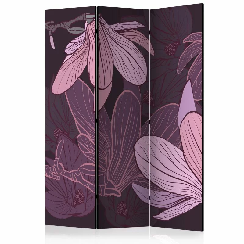 Parawan - Dreamy flowers - obrazek 1