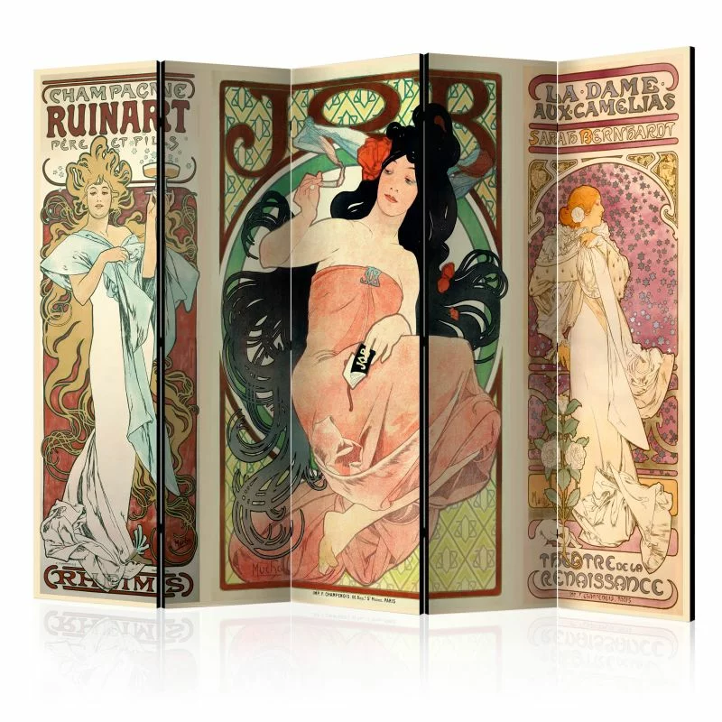 Parawan - Alphonse Mucha. Kobiety II - obrazek 1
