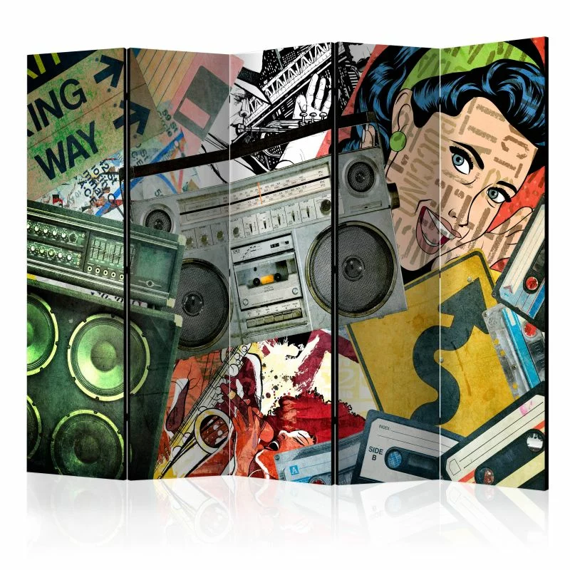 Parawan - Graffiti girl II - obrazek 1