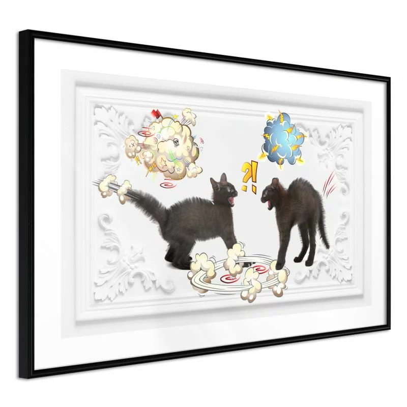 Plakat - Darcie kotów - obrazek 1