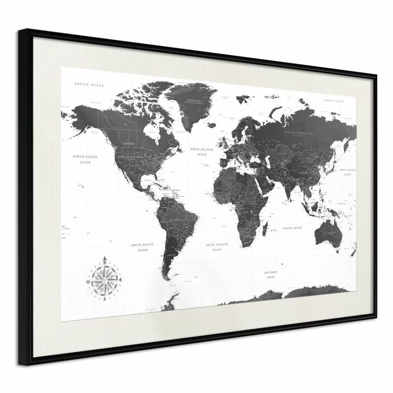 Plakat - Świat w czerni i bieli