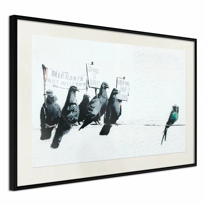 Plakat - Banksy: Pigeons - obrazek 1
