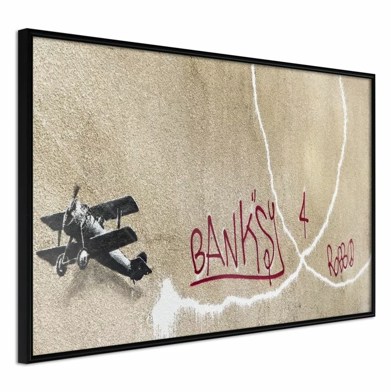 Plakat - Banksy: Love Plane - obrazek 1