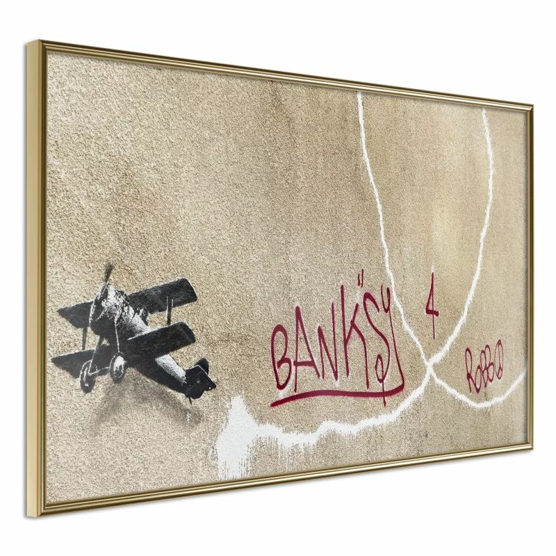 Plakat - Banksy: Love Plane - obrazek 1
