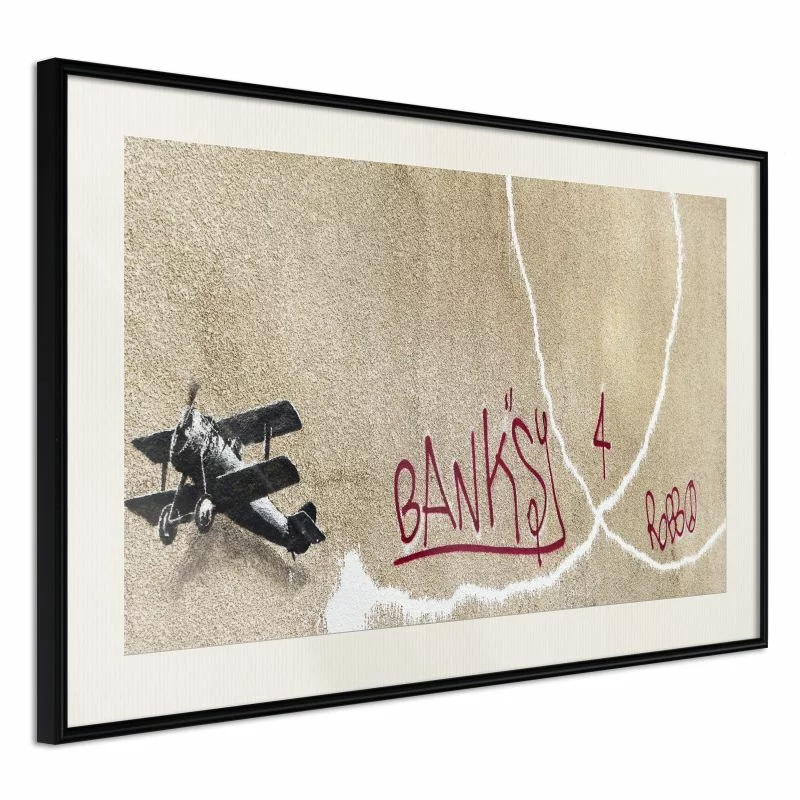 Plakat - Banksy: Love Plane - obrazek 1