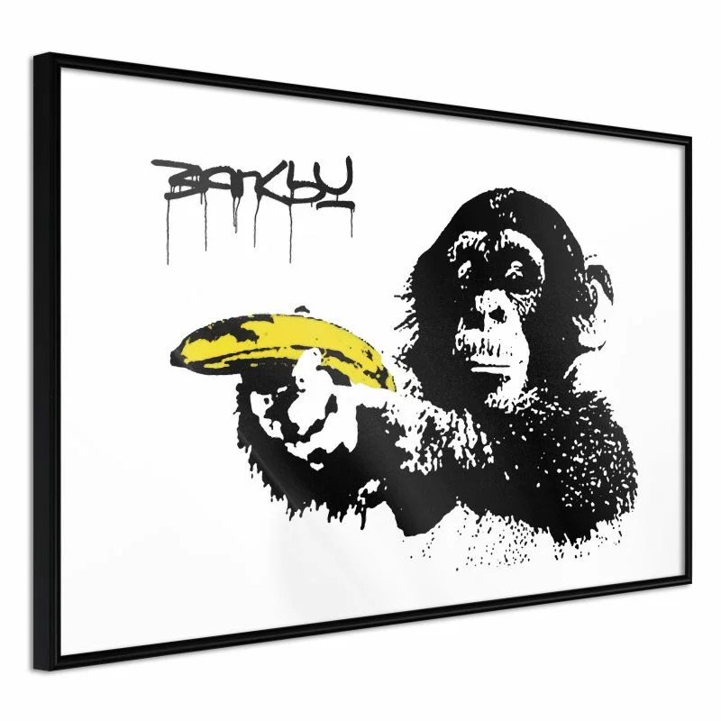 Plakat - Banksy: Banana Gun II