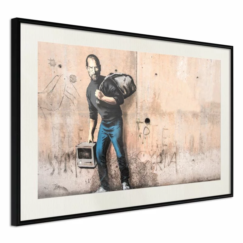 Plakat - Banksy: The Son of a Migrant from Syria