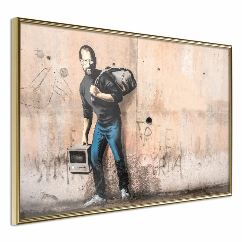 Plakat - Banksy: The Son of a Migrant from Syria - obrazek 1