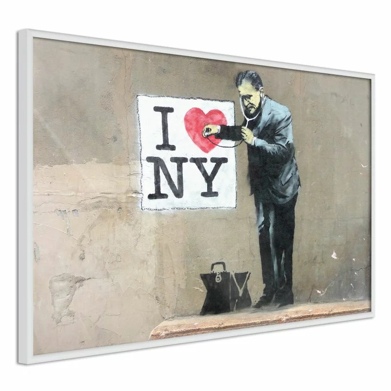 Plakat - Banksy: I Heart NY 