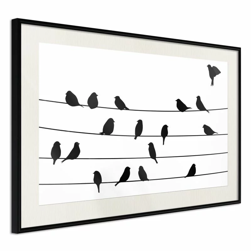 Plakat - Posiedzenie ptasiej rady