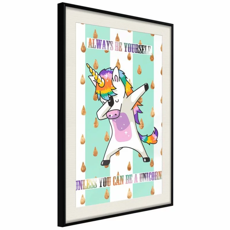 Plakat - Dabujący jednorożec - obrazek 1