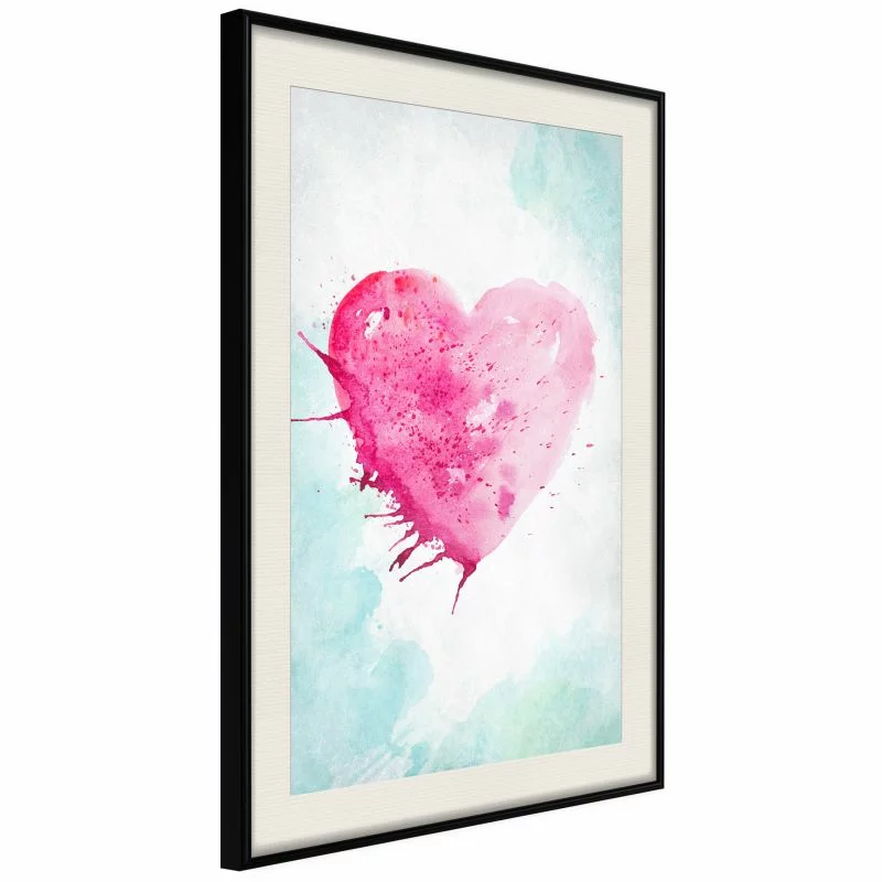 Plakat - Symbol miłości - obrazek 1