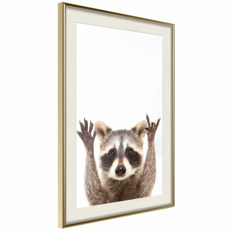 Plakat - Śmieszny szop - obrazek 1