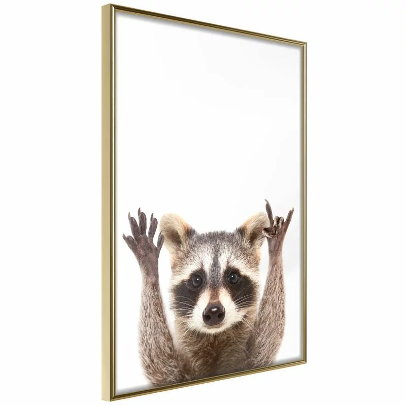 Plakat - Śmieszny szop - obrazek 1