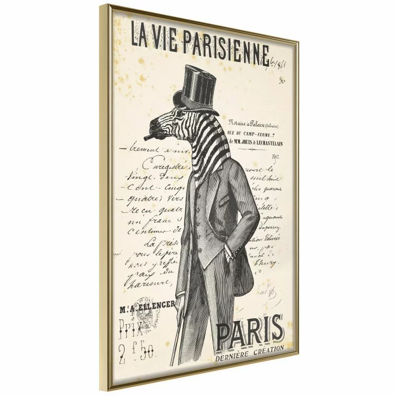 Plakat - Paryskie Życie - obrazek 1