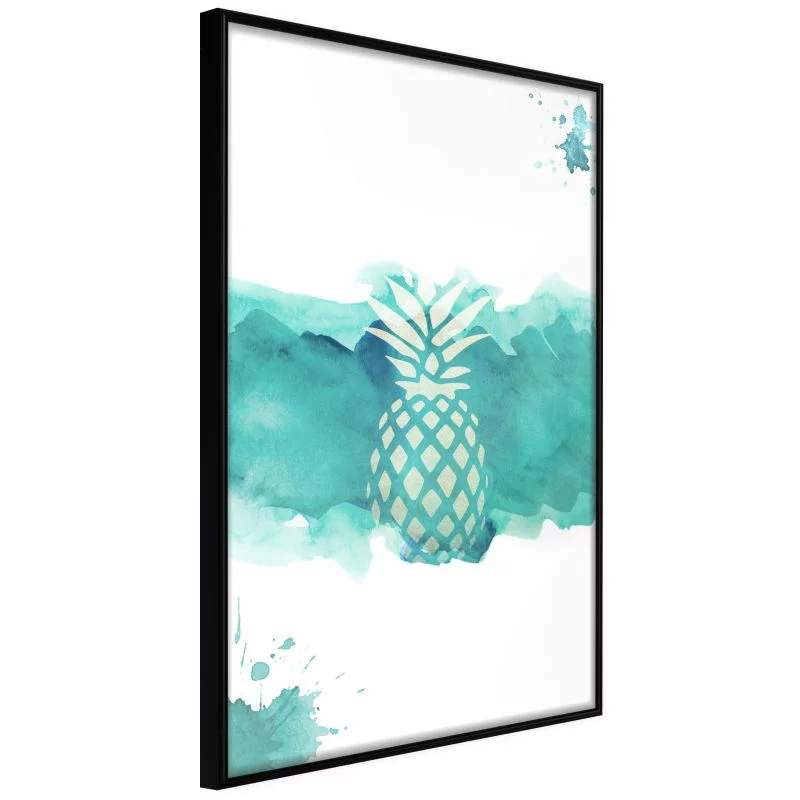 Plakat - Pastelowy ananas