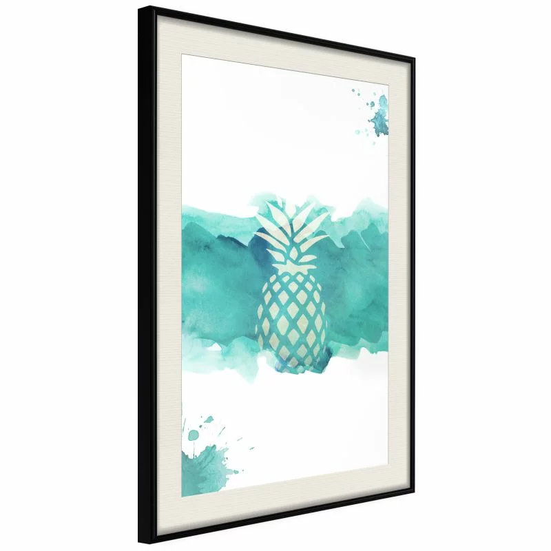Plakat - Pastelowy ananas - obrazek 1