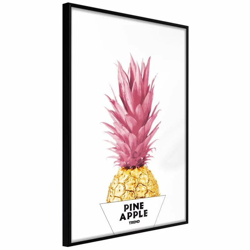 Plakat - Modny ananas - obrazek 1