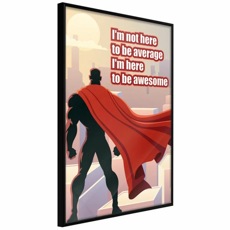 Plakat - Bądź swoim własnym superbohaterem
