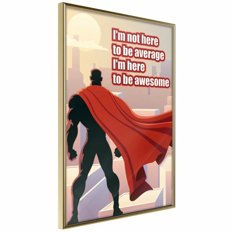 Plakat - Bądź swoim własnym superbohaterem