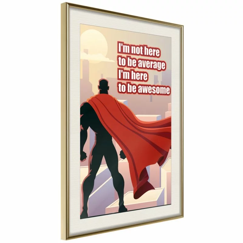 Plakat - Bądź swoim własnym superbohaterem - obrazek 1
