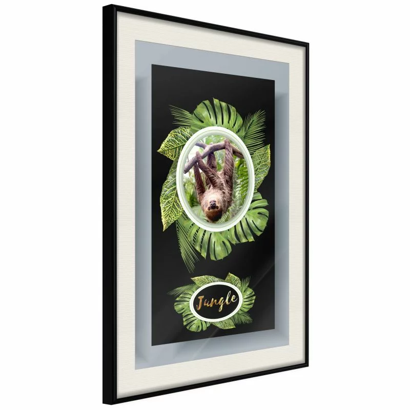 Plakat - Pozdrowienia z dżungli - obrazek 1