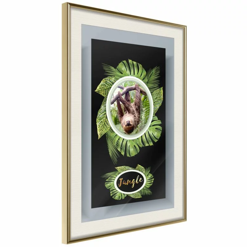 Plakat - Pozdrowienia z dżungli - obrazek 1