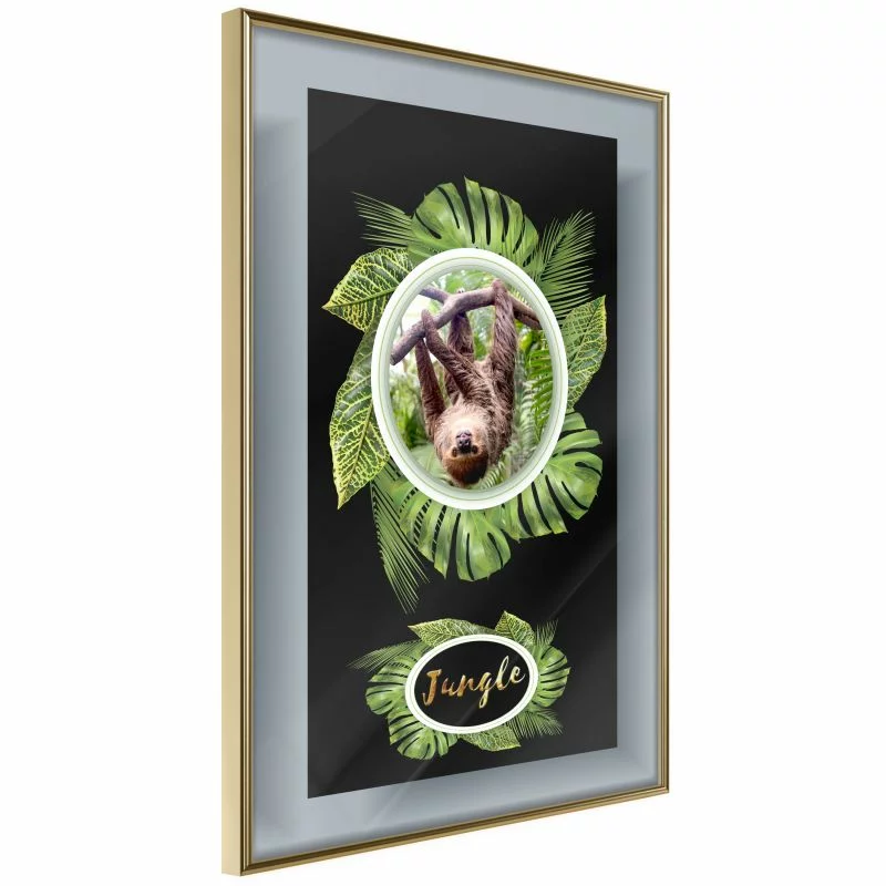 Plakat - Pozdrowienia z dżungli - obrazek 1