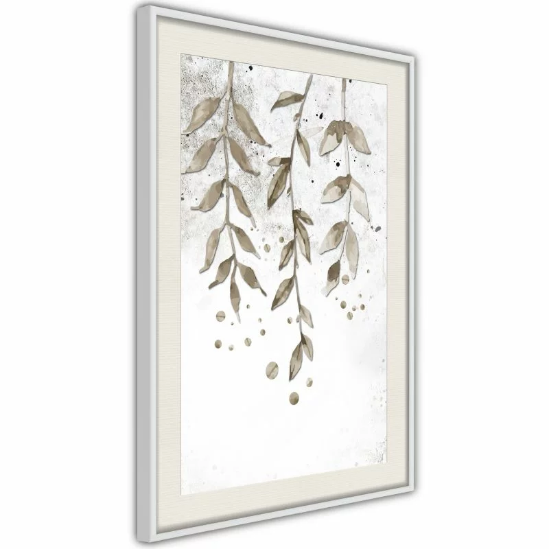 Plakat - Kurtyna z liści