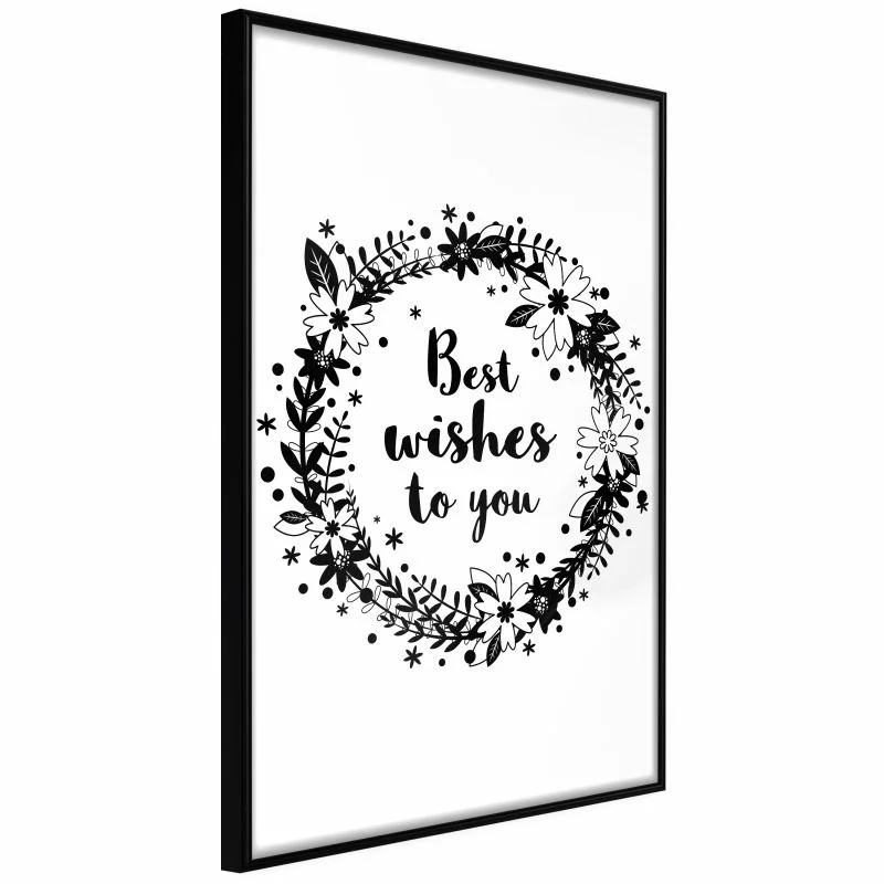 Plakat - Najlepsze życzenia