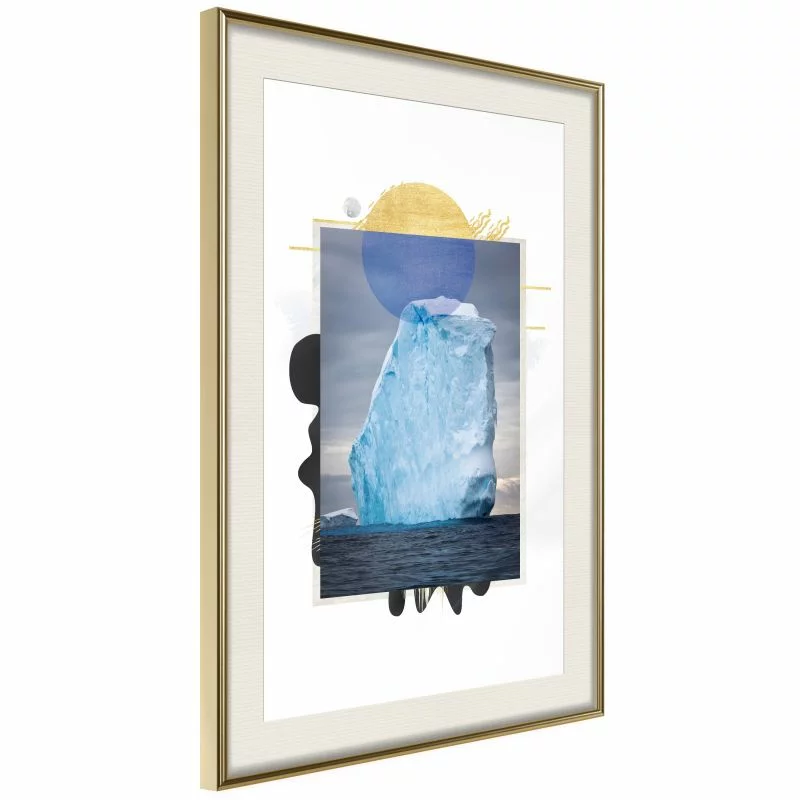 Plakat - Wierzchołek góry lodowej - obrazek 1