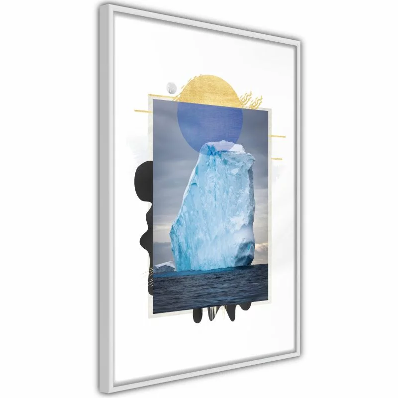 Plakat - Wierzchołek góry lodowej