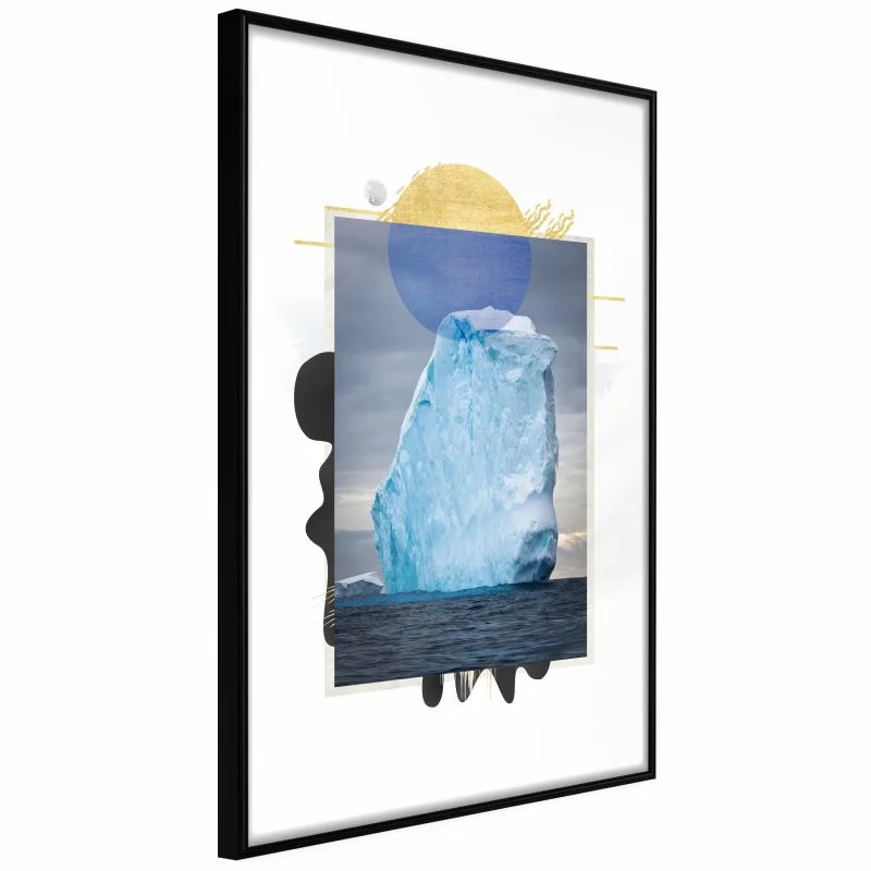 Plakat - Wierzchołek góry lodowej - obrazek 1