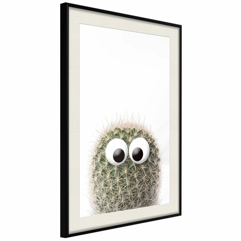 Plakat - Śmieszny kaktus II - obrazek 1