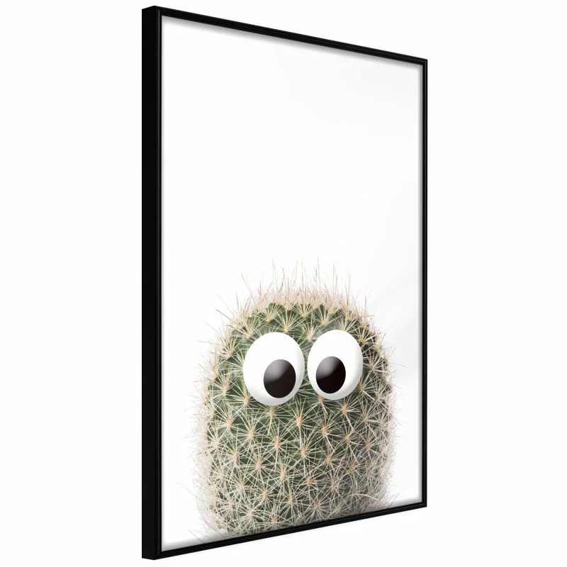 Plakat - Śmieszny kaktus II - obrazek 1