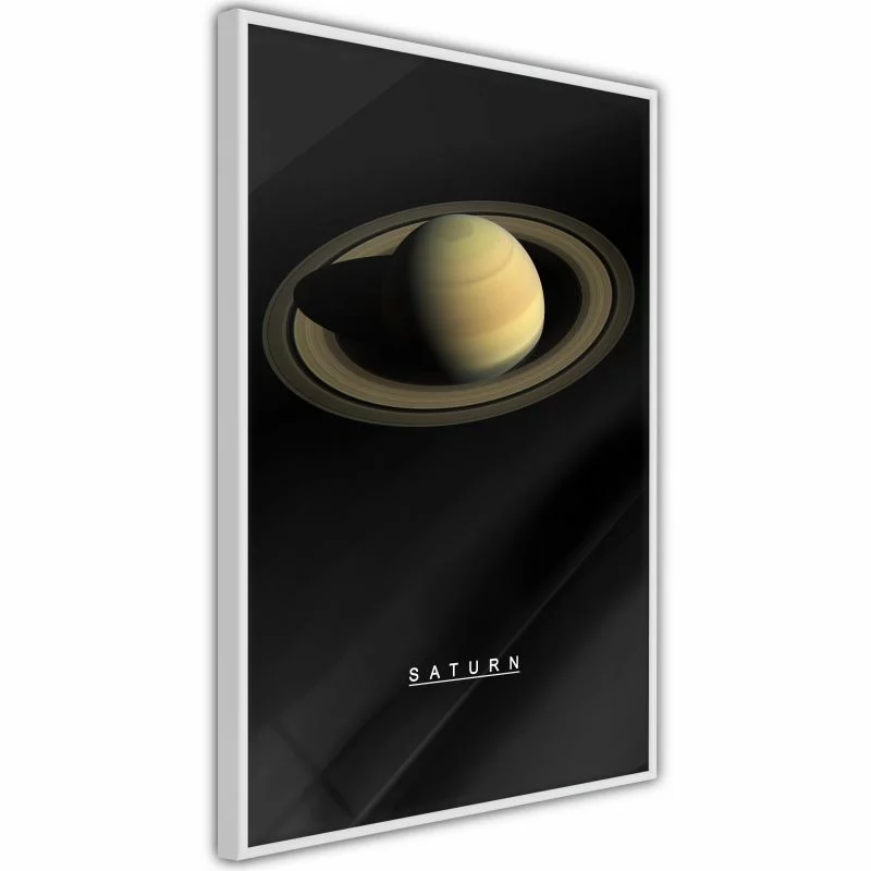 Plakat - Układ słoneczny: Saturn