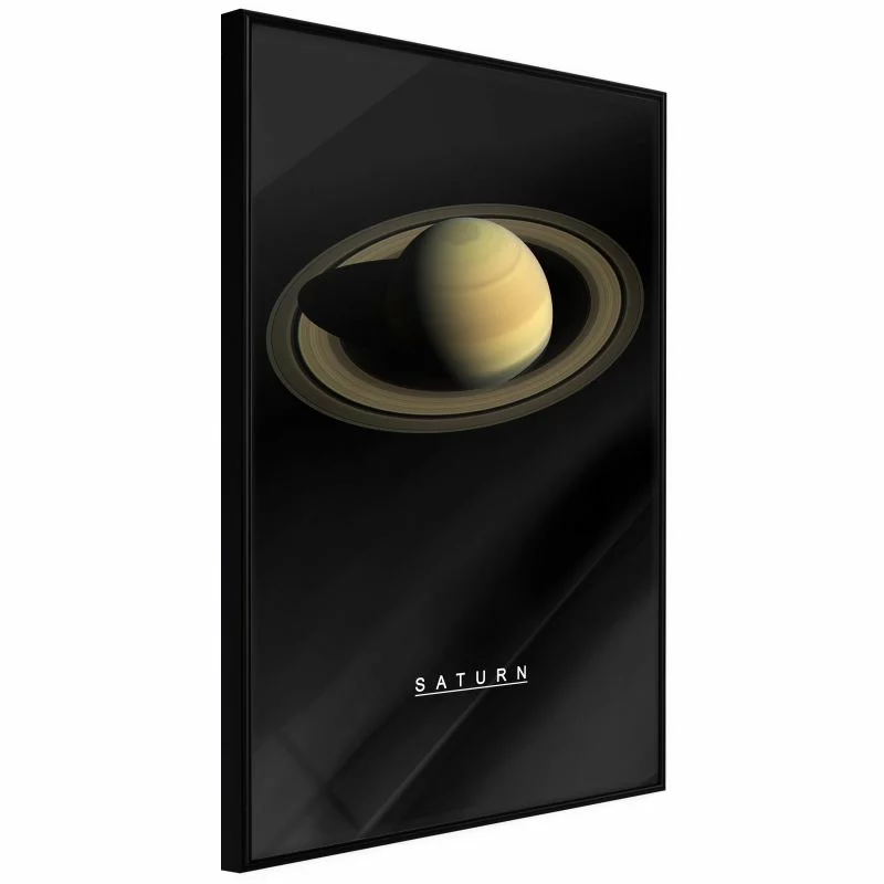 Plakat - Układ słoneczny: Saturn