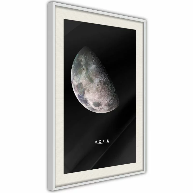 Plakat - Układ słoneczny: Księżyc