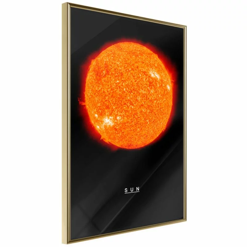 Plakat - Układ słoneczny: Słońce - obrazek 1