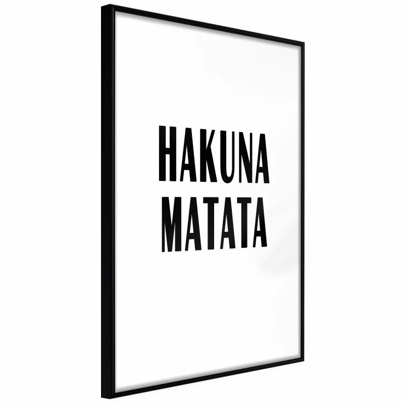 Plakat - Hakuna Matata - obrazek 1