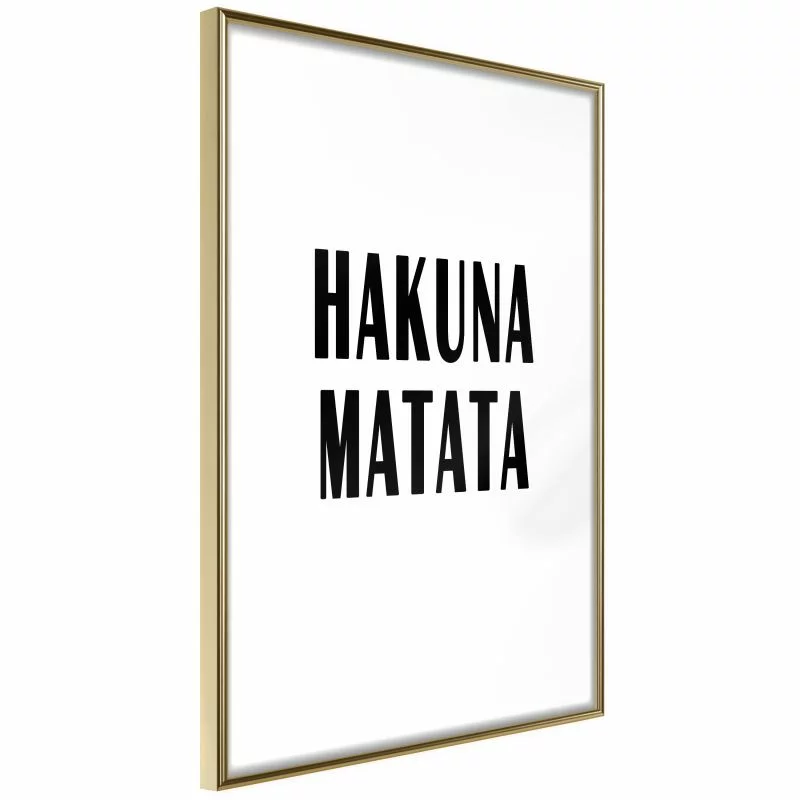 Plakat - Hakuna Matata - obrazek 1